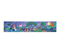 Hape Puzzle Forêt des Miracles Phosphorescent XXL - Puzzle 200 Pièces pour Enfant 6 Ans et Plus - 150 cm Assemblé - Activité Concentration Garçon et Fille - 200 Pièces 1:1, 10 Cartes Anecdotes