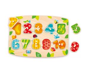Hape - Puzzle Numeri in Legno