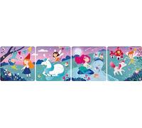 Hape Puzzle Pays des fées Storytelling 4 en 1
