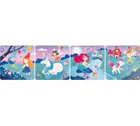 Hape Puzzle Pays des fées Storytelling 4 en 1