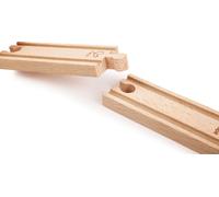 Hape rails de chemin de fer courts, 4 pièces