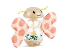 HAPE Bâton de pluie papillon Robert – Jouet sensoriel Rose 106x65x111cm Bébé