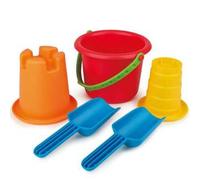 Hape Sand Toys 5-In-1 Beach Set Toys, Multicolor