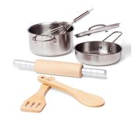 Hape – Jeu d'imitation en bois E3137 – Set du Chef (Cuisine)