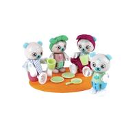 Hape Set de figurines de jeu Famille d'ours polaires