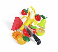 Hape Set de fruits à découper - Jeu d'imitation et de cuisine créative