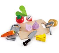 Aliments à découper et ustensiles