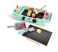 Gril et plaque de cuisson pour barbecue