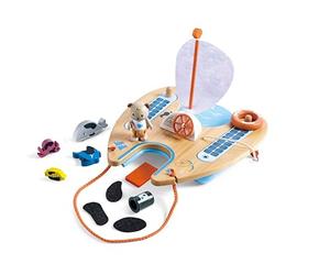 Hape - Soin Animaux et Forêts avec Kiki - Jouet pour Enfants À partir de 3 Ans - Figurine et Accessoires - Jeu en Bambou et Matériaux Renouvelables - Idéal pour Jeu Libre - Idée Cadeau Enfant