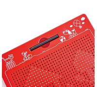 Hape Tableau à dessin magnétique à emporter Rouge Grand format 280 x 255 x 12 mm À partir de 3 ans