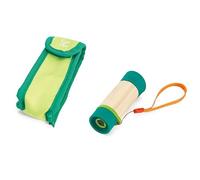 HaPe International – Télescope monoculaire Zoom 8X – Bambou & plastique végétal – Dès 5 ans