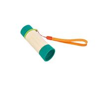Hape Télescope Monoculaire Zoom 8X - Enfant de 5 Ans et Plus - Fabriqué en Bambou et Plastique Végétal - Télescope Enfant Portable et Réglable pour Explorer la Nature - Jouet de Plein Air Nature Fun