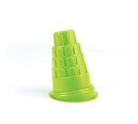 Hape Tour de Pise Moules à Sable pour Plage, Bac à Sable, Terrain de Jeu - Lisse & Facile pour Petites Mains, Enfant 18 Mois et Plus
