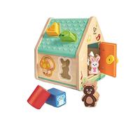 HaPe International Trieur de formes Shape Sorter In The Creature House Multicolore Enfants