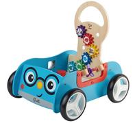 HAPE Trotteur d’activité Baby Einstein - Charriot de marche en bois avec engrenages