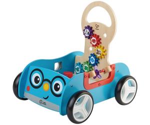 HAPE Trotteur d’activité Baby Einstein - Charriot de marche en bois avec engrenages