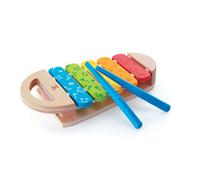 Hape Xylophone en bois Arc-en-ciel E0606 3 pièces Multicolore dès 12 mois