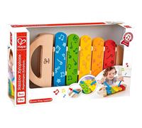 Hape Xylophone arc-en-ciel Instrument de musique Carillon Musique Jeu en bois