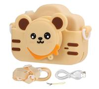 Hapida Kids Toddler Digital Camera Touet avec Jeux Lecteur de Musique, 15 Images 16 filtres Antisiskide ABS Design for Children Birthday Christmas Thanksgiving Cadeaux (Jaune)