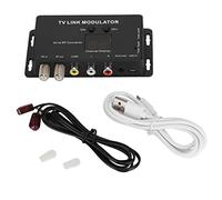HAPIDETA TM70 UHF TV Link Modulateur IR Extender AV vers RF Convertisseur pour Système CATV local Set Top Box Compatibilité Plastique Propulsé