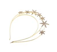HAPINARY 1 Bandeau Étoile Scintillante Accessoire De Coiffure Pour Mariée Couronne Élégante En Strass Pour Femmes Et Filles Idéal Pour Une Fête