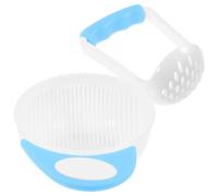 HAPINARY 1 bol de pilon bol de moulin bol de broyage pour bébé broyeur de nourriture pour bébé presse-purée pour bébé presse-pommes de terre couverts pour enfants poussette landau bebe