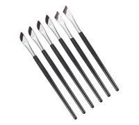 HAPINARY 1 Ensemble De Pinceaux À Fard À Paupières Scythe, Pinceau À Sourcils Biseauté, Pinceau À Eye-Liner, Outil De Fard À Paupières, Petit Pinceau De Maquillage Biseauté, Eye-Liner,