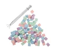HAPINARY 1 Ensemble D'outils De Manucure Ongle Éponge Art Des Ongles à Ongles Éponges à Ongles Pour Ombres Kit De Cachet De Cire De Noël Palette De Gel Pour Les Ongles Métal