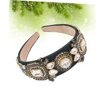 HAPINARY 1 Pc cerceau de cheveux en strass hair charms hair toppers Bandeau en verre bandeau de mode cerceau de cheveux de mode bandeau cheveux large cerceau de cheveux