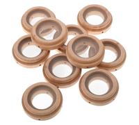 HAPINARY 10 Pièces Brûleur de Moxa avec Support Anneau Kit de Du Nombril Dispositif de Moxibustion pour Soulager Inconfort Abdominal