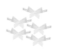 HAPINARY 10 Pièces Clips Volume Racines Blancs Accessoires Coiffure Sans Trace pour Couronne Haute et Effet Fluffy Outils Coiffants Sans Marque pour Styles Volumineux