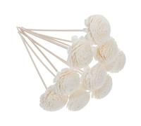 HAPINARY 10 pièces Diffuseur Parfum Fleur Décoratif Bâtons pour Huiles Essentielles Volatils et Compatibles avec Vases et Flacons Ambiance Relaxante pour Maison