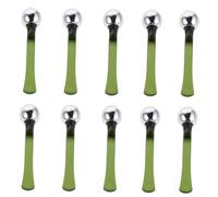 HAPINARY 10 Pièces Eye Applicator Roller Stick Cooling Metal Ball Massage Tool For Puffiness Wrinkles Portable Eye Care