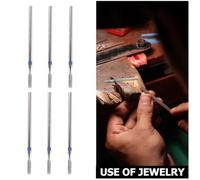 HAPINARY 10 Pièces Forets Diamantés Alliage pour Ponçage et Gravure Outils Légers pour Bijoutiers Artisans Verriers et Céramique Têtes de Meulage Précises Emballées Individuellement