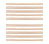 HAPINARY 10 Pièces Modèle Bois Moulure Bande Décorative Bois Non Fini pour Encadrement Fenêtre Garniture Meuble et DIY