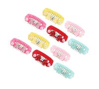 HAPINARY 10 Pièces Pet Hair Clip Accessories Animal Claw Clips for Dogs and Cats Mini Snap Hairpins for Grooming and Styling Puppies
