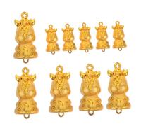 HAPINARY 10 Pièces Year Of The Horse Vintage Hanging Charms For Chinese Year Feng Shui Luck Bag And Bracelet Decorations