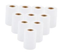 HAPINARY 10 Rouleaux Papier Thermique pour Caisse Enregistreuse et Machine Carte Bancaire Papier Reçu Haute Qualité Bobines avec Noyau Compatible Pos Impression Claire et