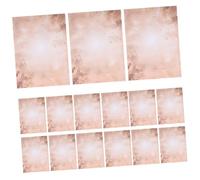 HAPINARY 100 Feuilles De Papeterie Décorative Vintage Papeterie Rétro Fournitures De Journaling Artistique Pour Journal De Lettres Fournitures De Scrapbooking Papier Marron