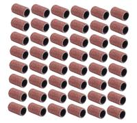 HAPINARY 100 pièces Bandes Abrasives pour Ponceuse Ongles Manchon Eméri Polissage Accessoire Mandrin Machine Ongle Manucure