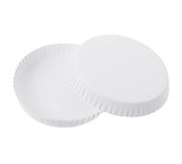 HAPINARY 100 pièces Couvercles Papier pour Gobelets Protections Hygiéniques pour à Thé et Accessoires Empilables pour Boissons Chaudes