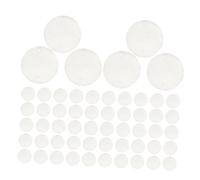 HAPINARY 100 Pièces Disques Ronds Naturel à Double pour Projets Diy de Décorations Artisanales pour Systèmes de Wind Chimes Décorations Esthétiques