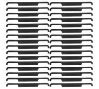 HAPINARY 100 Pièces Vehicle Seat Mat Hooks Plastic Seat Pad Retainer Steel Fastener for Cushion Fixing Adjustable Replacement Accessories