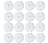 HAPINARY 100pièces Lot de Disques Protecteurs Cire Abeille Argentés pour Soins des Oreilles Protection Pratique la Chaleur Accessoires Confortables et Légers