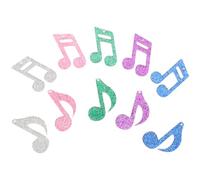 HAPINARY 10pcs Breloques en Acrylique Coloré de Notes de Musique Légères pour Création de Bijoux DIY Bracelets Colliers Accessoires pour Amateurs de Musique