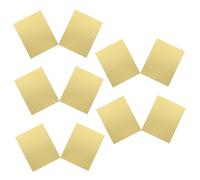 HAPINARY 10pièces Lot De Papier Cartonné Doré Pour Pliage Origami Scrapbooking Carnet Inserts Loisirs Créatifs Débutants