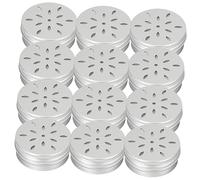HAPINARY 12 Pièces Boîte à Parfum pour Chien Aluminium Outil Entraînement Sensoriel Contenant pour Friandises Adaptée Aux Bergers Allemands Et Malinois