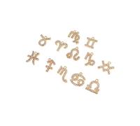 HAPINARY 12 pièces Boucles Oreilles Pendantes Cuivre Signes Du Bijoux Élégants pour Femmes Accessoires Créatifs pour Tenues Décontractées et Occasions Spéciales