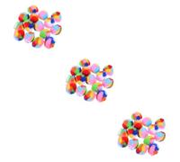 HAPINARY 120 Pièces Toys De La Balle De Chat Arc-en-Ciel des Balles Jouets pour Chats Jouets Chaton Cat Pet Toy Indoor Boules De Chaton Peluche