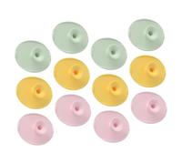 HAPINARY 12pièces Brosse à Shampoing Et Massage Chevelu Pour Garçon Fille Masseur Silicone Né Brosse De Bain Pour Garçon Fille Avec Poignée Ergonomique